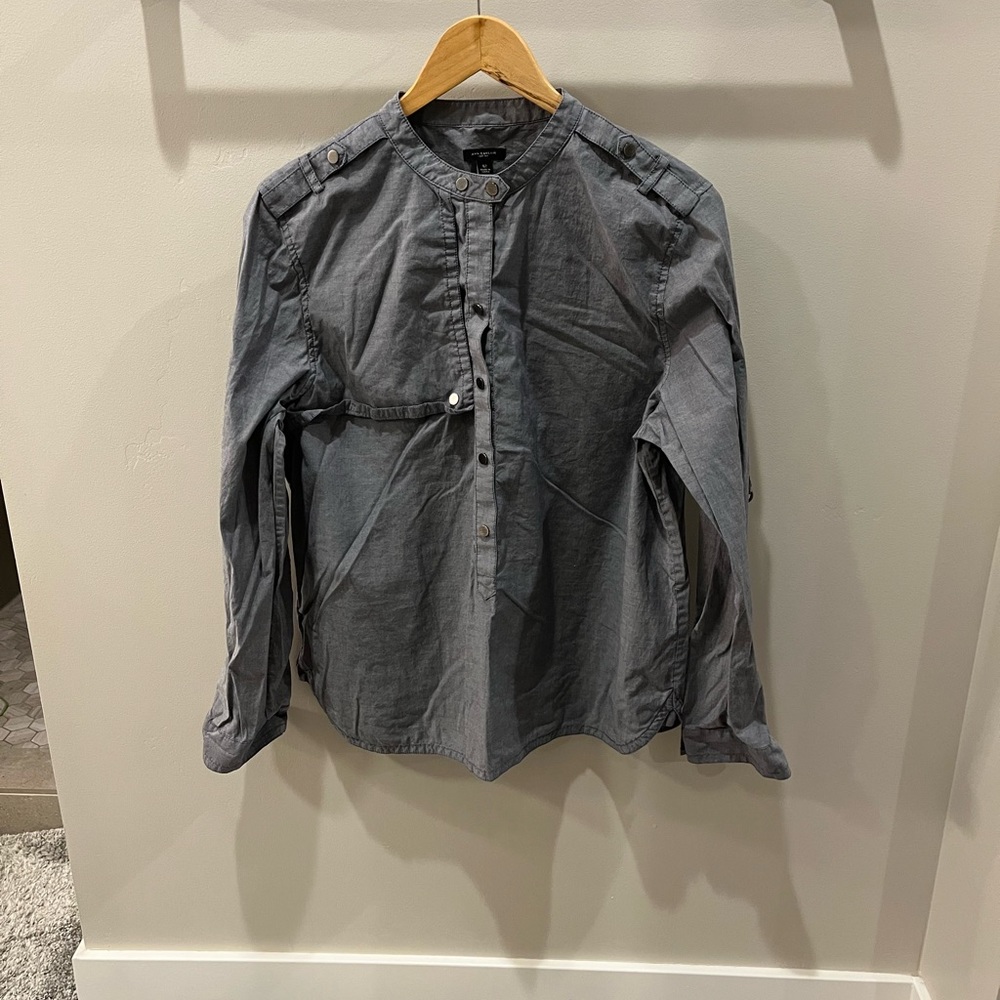 Ann Taylor loft popover shirt